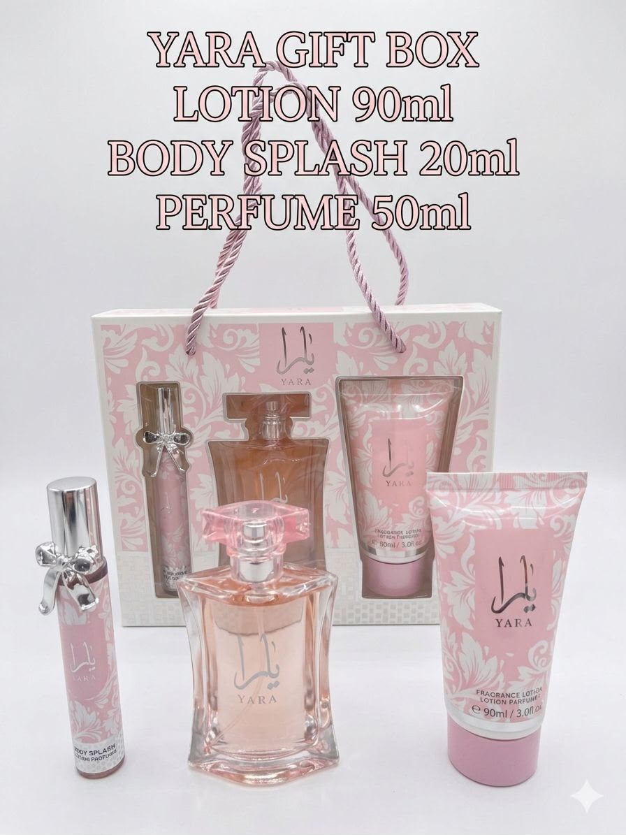 Lattafa Yara Gift Box – 3-Piece Fragrance Set