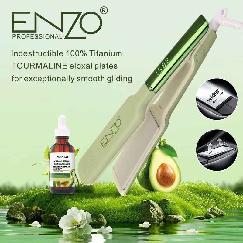 ENZO Ceramic Hair Straightener