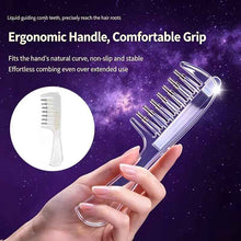 Crystal Serum Comb for Scalp Massage