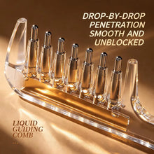 Crystal Serum Comb for Scalp Massage and Hair Care