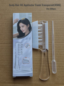 Crystal Serum Comb for Scalp Massage and Hair Care