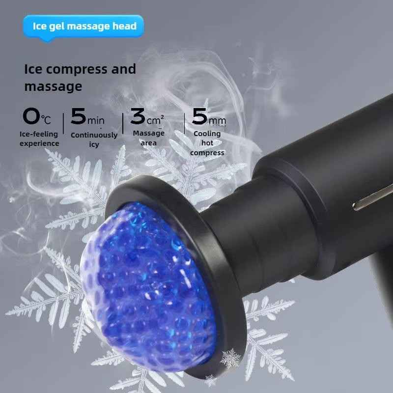 Blue Bristle Scalp and Body Massage Brush