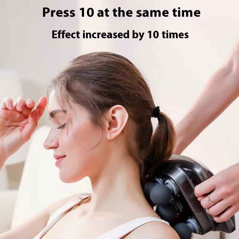 Six-Head Linkage Muscle Massager
