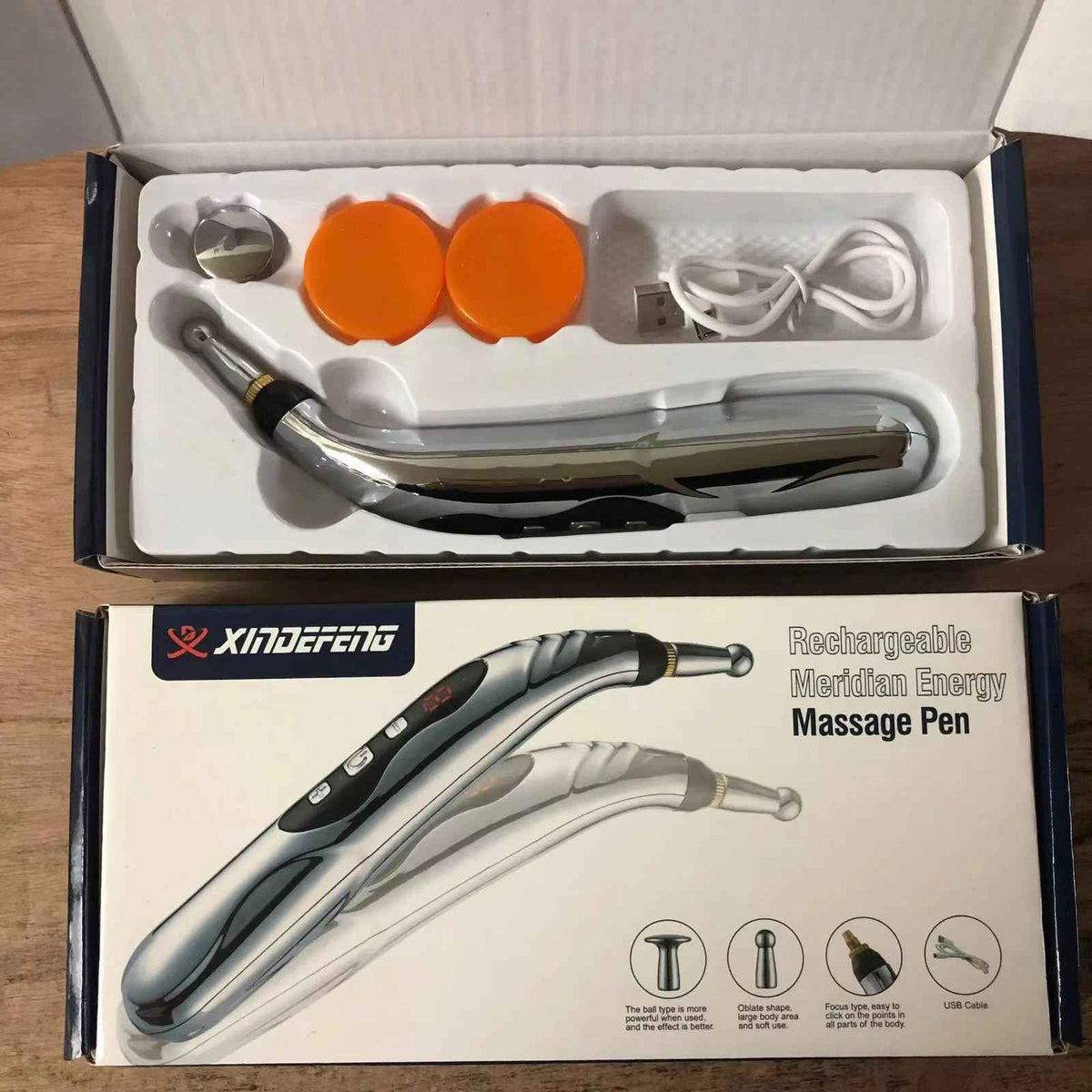 Electric Acupressure Massage Pen for Personal Care