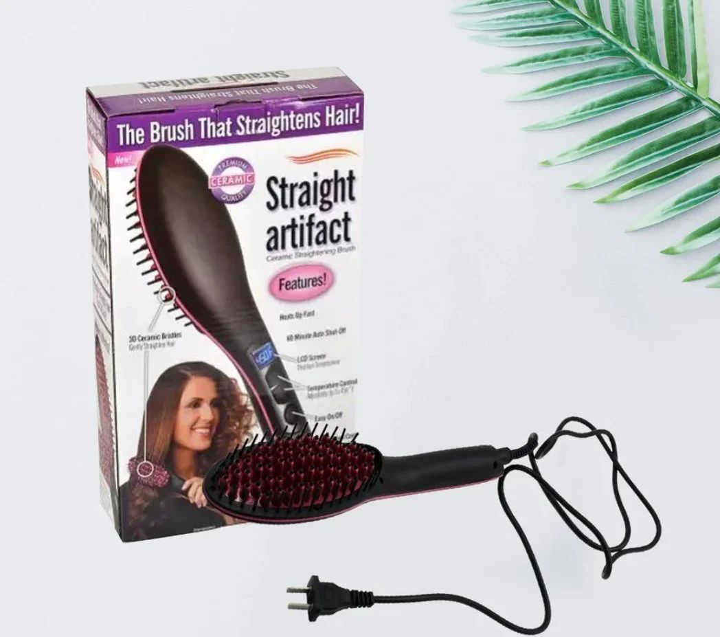 Hair Straightening Brush for Everyday Styling
