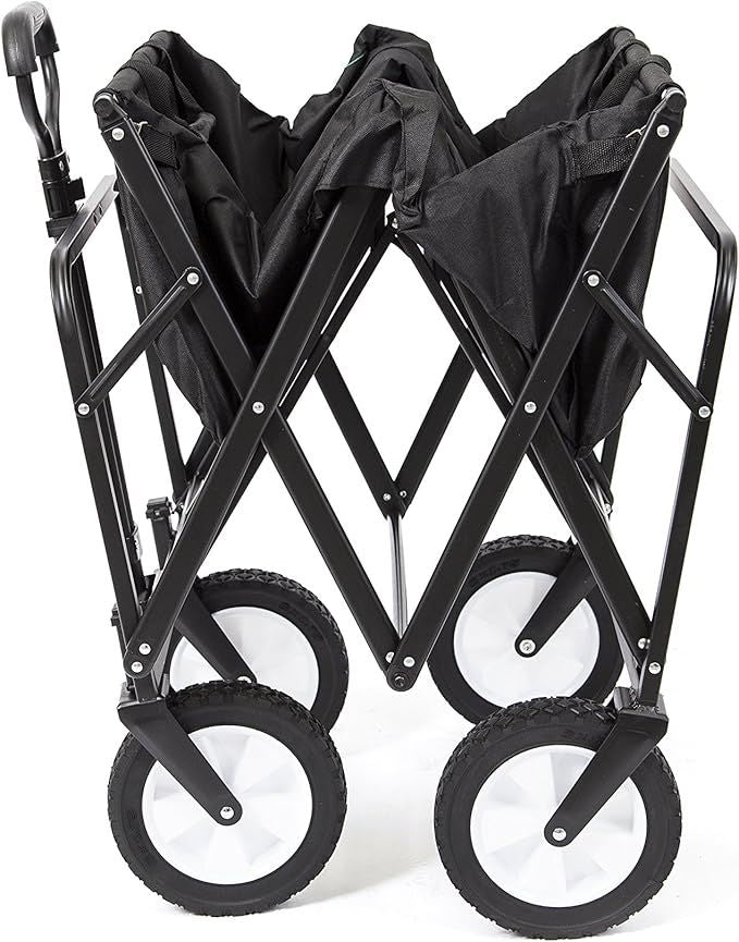 Collapsible Folding Outdoor Utility Wagon – Large Capacity, No Assembly