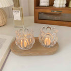 Glass Tulip Candle Holder 4