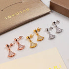 Bvlgari-Inspired Divas' Dream Fan Drop Earrings – Pavé Crystal | أقراط بتصميم بولغاري 2