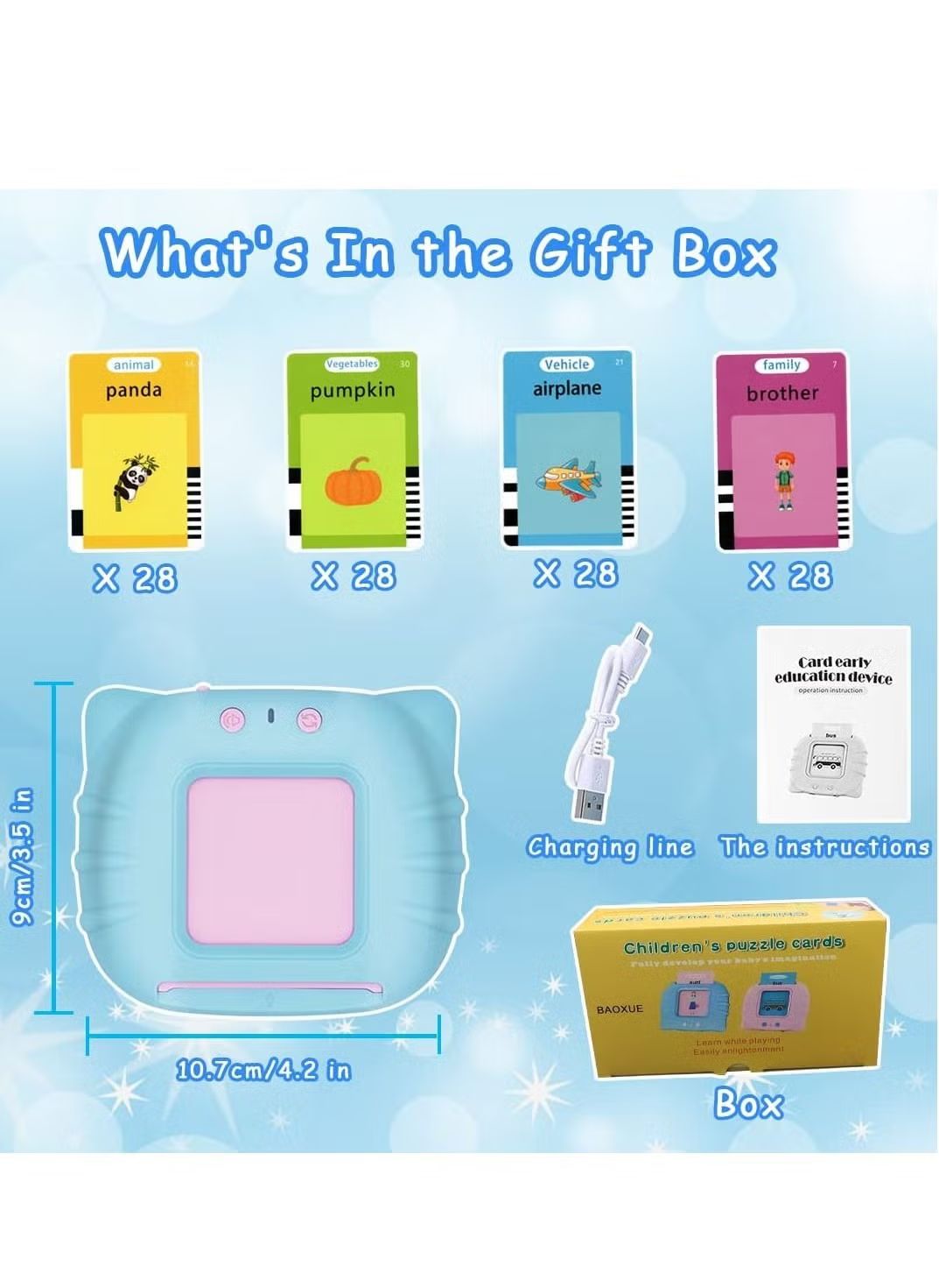 Educational Flash Cards for Kids – Early Learning Set