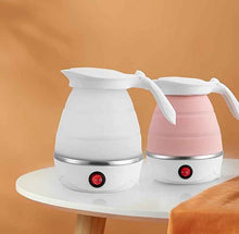 Foldable Portable Electric Kettle – Travel Size, Auto Shutoff, 3-5 Min Boil