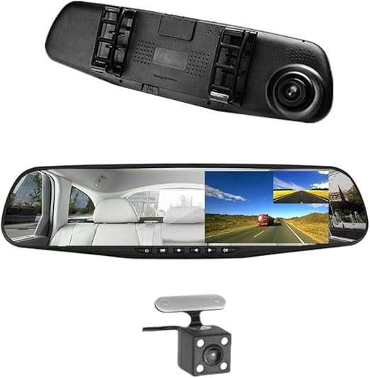 Vehicle Blackbox DVR – Full 1080P HD Touch Screen & Rear View Camera
