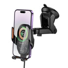 Hoco – Wireless Charging Car Holder 15W Auto-Clamp 3