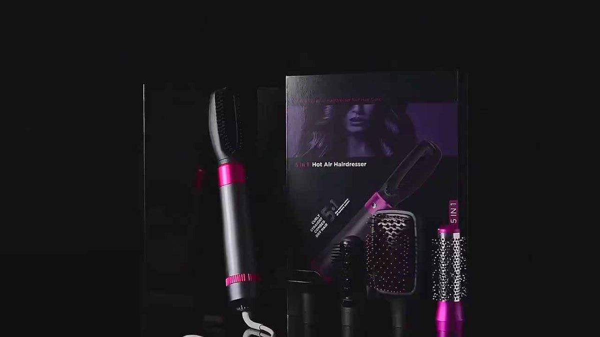 5-in-1 Hot Air Brush Hair Styling Tool