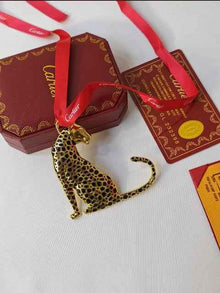 Luxury Leopard Car Hanging Ornament – Premium Vehicle Decor