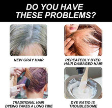 Black Fruit Hair Dye Cream – Natural Herbal Formula, Long-Lasting Color