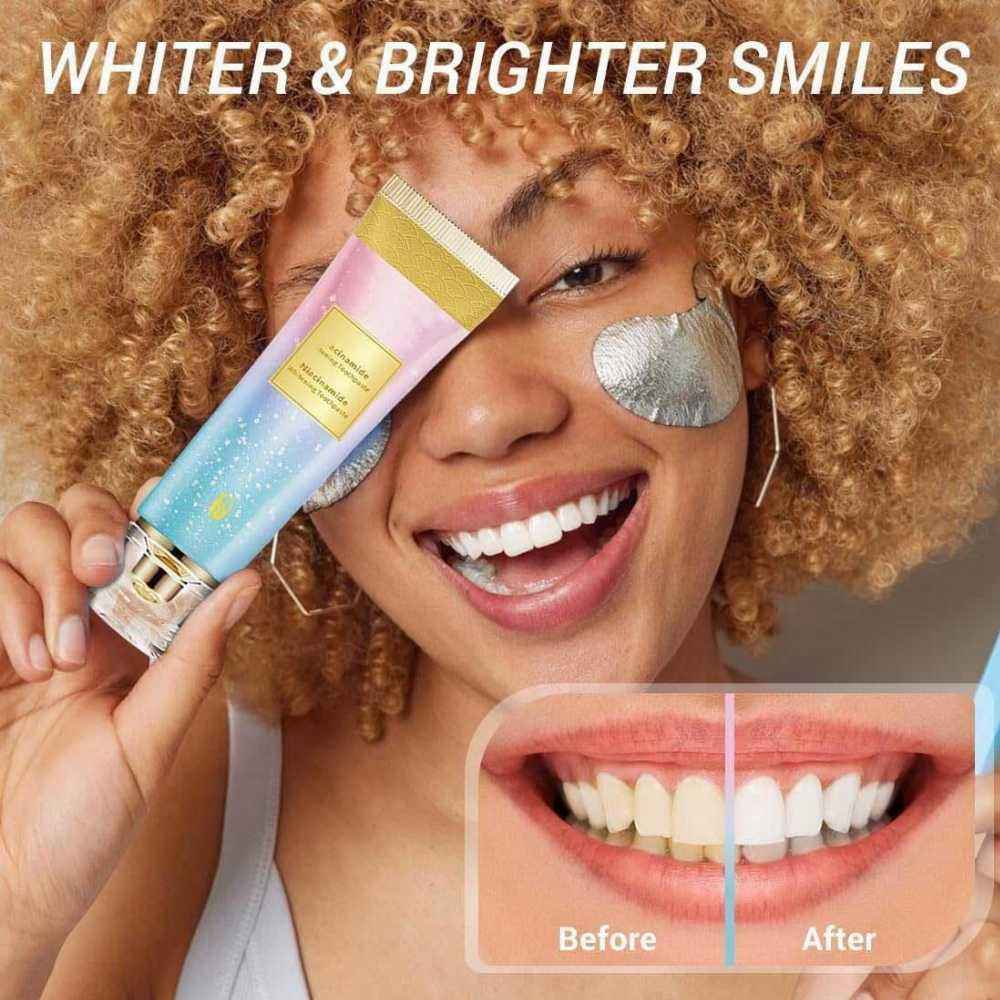 Niacinamide Whitening Toothpaste – Brightening & Stain Removal Formula