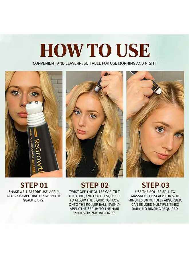 Eelhoe Hair Serum Roller Applicator – 20ml