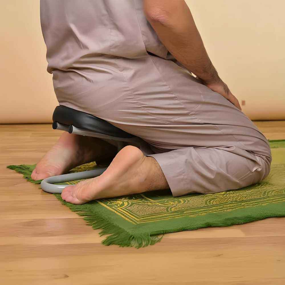 Islamic Salah Seat Prayer Chair – Foldable, Elderly & Disability Friendly
