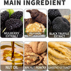 Black Fruit Hair Dye Cream – Natural Herbal Formula, Long-Lasting Color 2