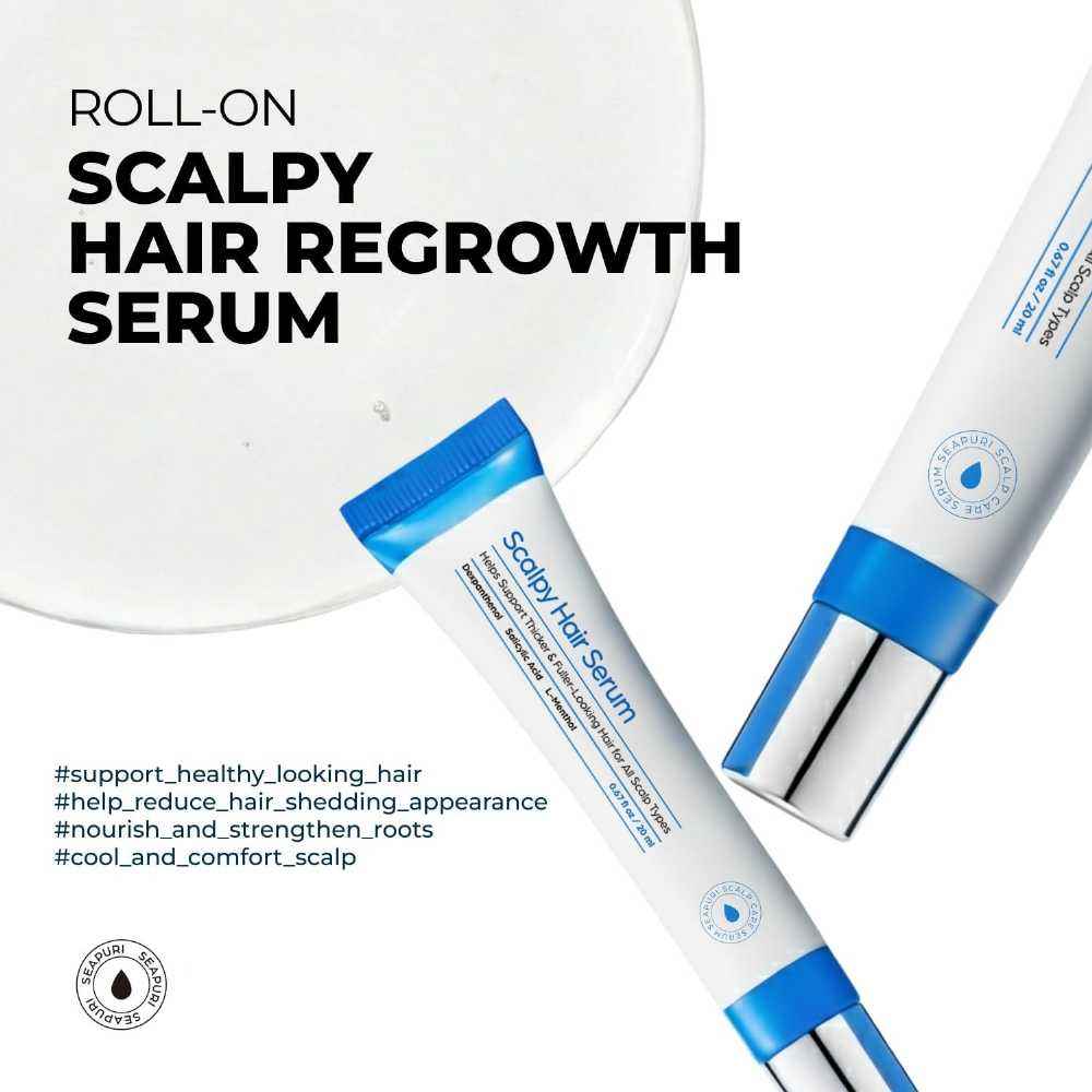 Scalpy Hair Growth Serum – Fights Hair Loss & Thinning, For Men & Women