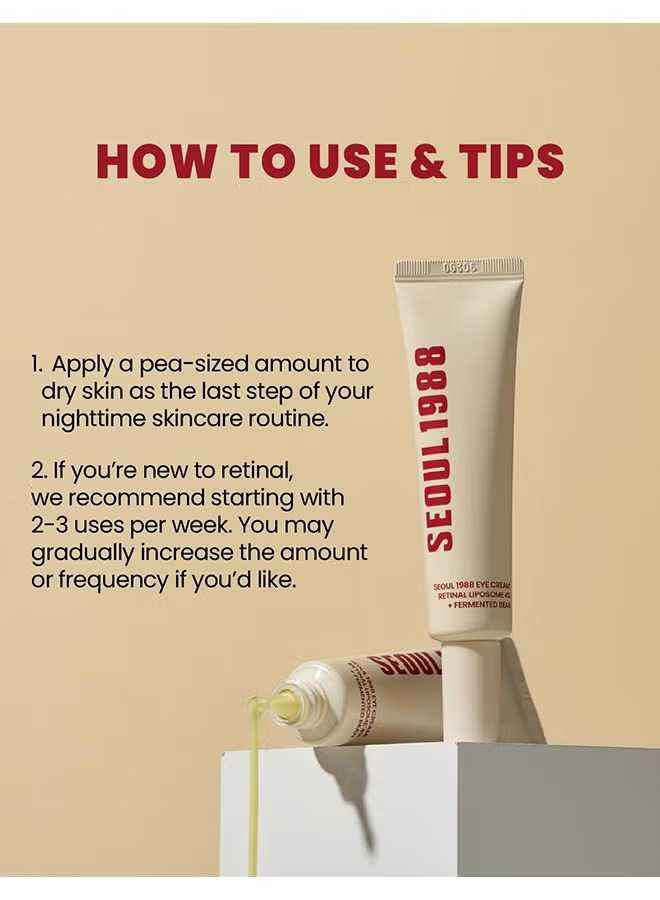 SEOUL 1988 Eye Cream – Anti-Aging Dark Circle & Wrinkle Treatment