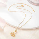 Rhinestone Pendant Necklace 1