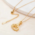 Rhinestone Pendant Necklace 3