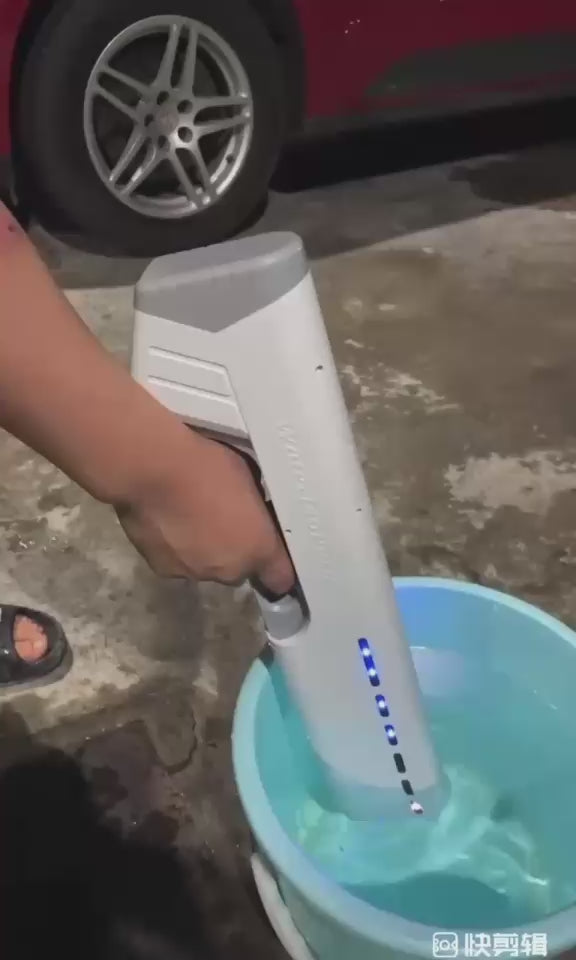 Electric Water Gun with Light & Sound | مسدس ماء كهربائي بإضاءة وصوت