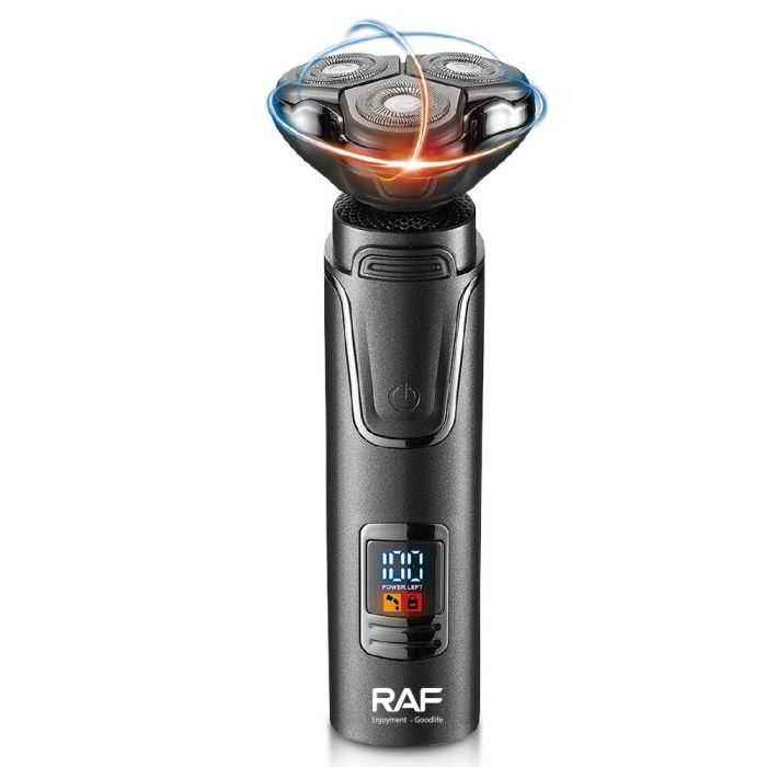 Raf 3 In 1 Rechargeable Shaver With Floating Magnetic Blade