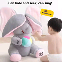 Musical Interactive Hide-and-Seek Elephant Plush Toy