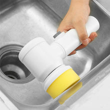5-in-1 Electric Cleaning Brush with Multiple Heads