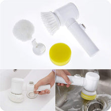 5-in-1 Electric Cleaning Brush with Multiple Heads