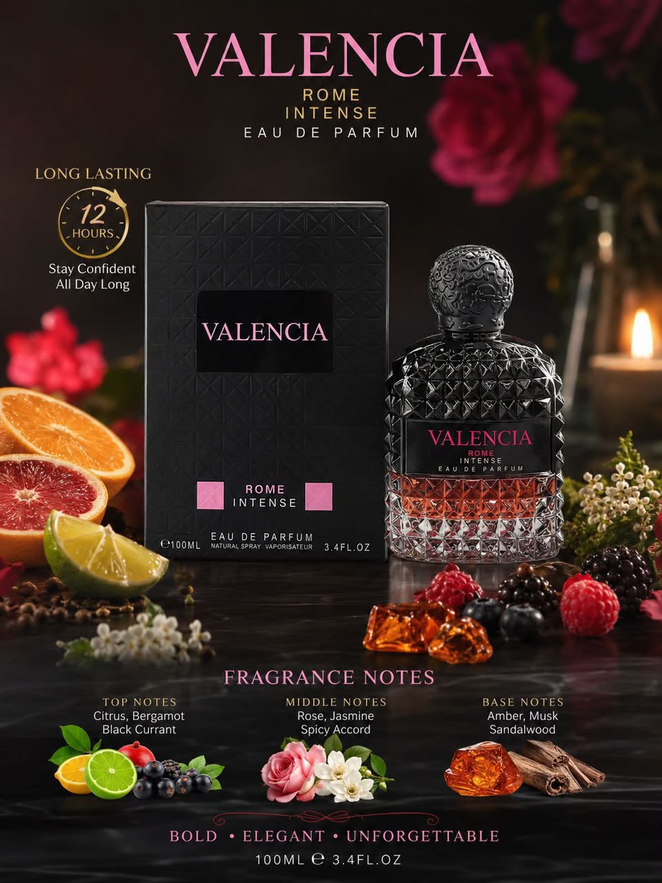 Rome Intense 100 ml perfume