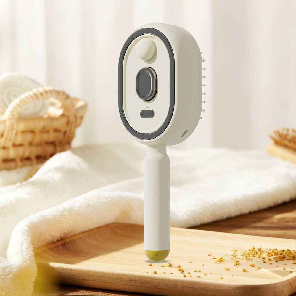 Steam Brush | Rechargeable Detangling Tool with Oil
