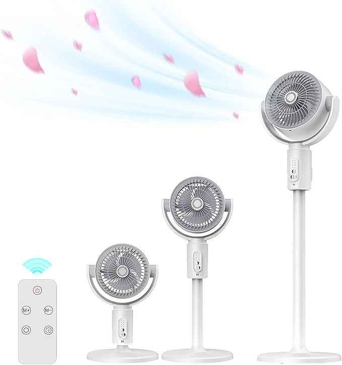 Standing Bedroom Fan – Multi-Speed, Adjustable, Quiet Operation