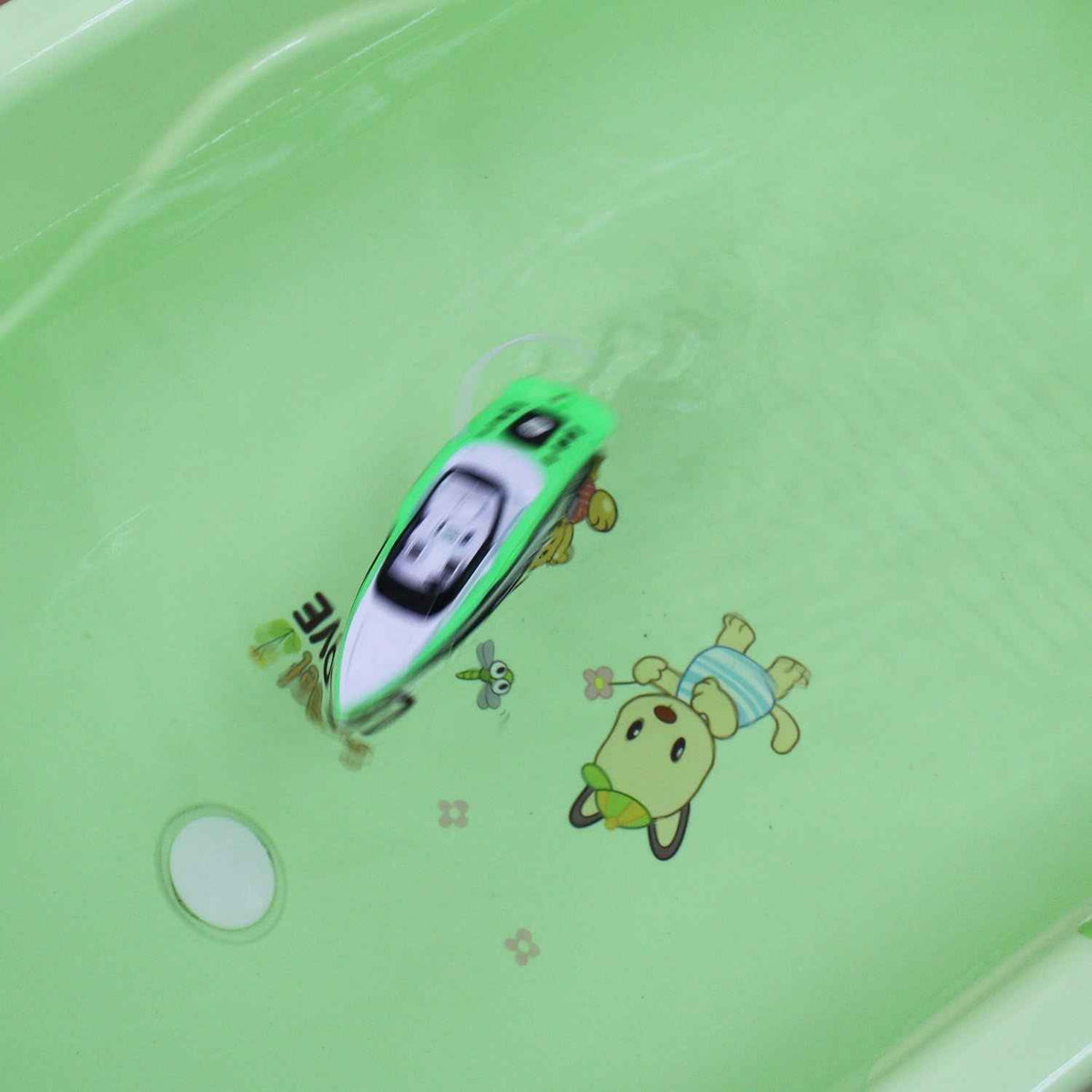 Mini Remote-Control Speedboat Water Toy for Kids