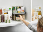 Expandable Cabinet Shelf Organizer | منظم رفوف قابل للتمديد 2