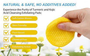 Turmeric & Kojic Acid Brightening Pads – Dark Spot & Hyperpigmentation Correction