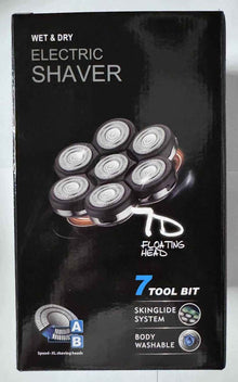 Cordless 7D Bald Head Shaver for Men