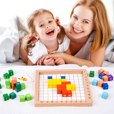 Multiplication Wooden Board Game My Store