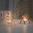 Wrought Iron Candle Holder 1