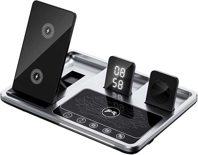 4-in-1 Wireless Charger Pad – Multi-Device Fast Charging Station