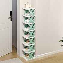 X-Shaped 5-Tier Folding Shoe Rack – 30-Pair Storage