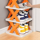 X-Shaped 5-Tier Folding Shoe Rack – Space-Saving, 30 Pairs Storage 2