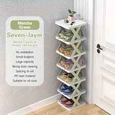X-Shaped 5-Tier Folding Shoe Rack – Space-Saving, 30 Pairs Storage