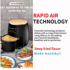 Silver Crest 6L Digital Air Fryer 2400W | قلاية هوائية رقمية 6 لتر 4