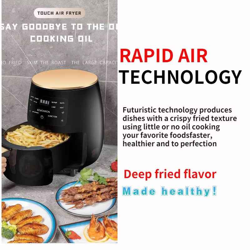 Silver Crest 6L Digital Air Fryer 2400W | قلاية هوائية رقمية 6 لتر