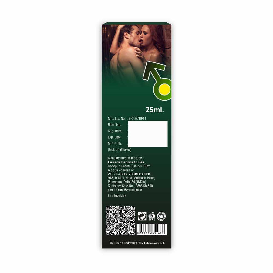 Pack of 2 Da' ZEAGRA Power Massage Oil – Men's Natural Vitality Oil